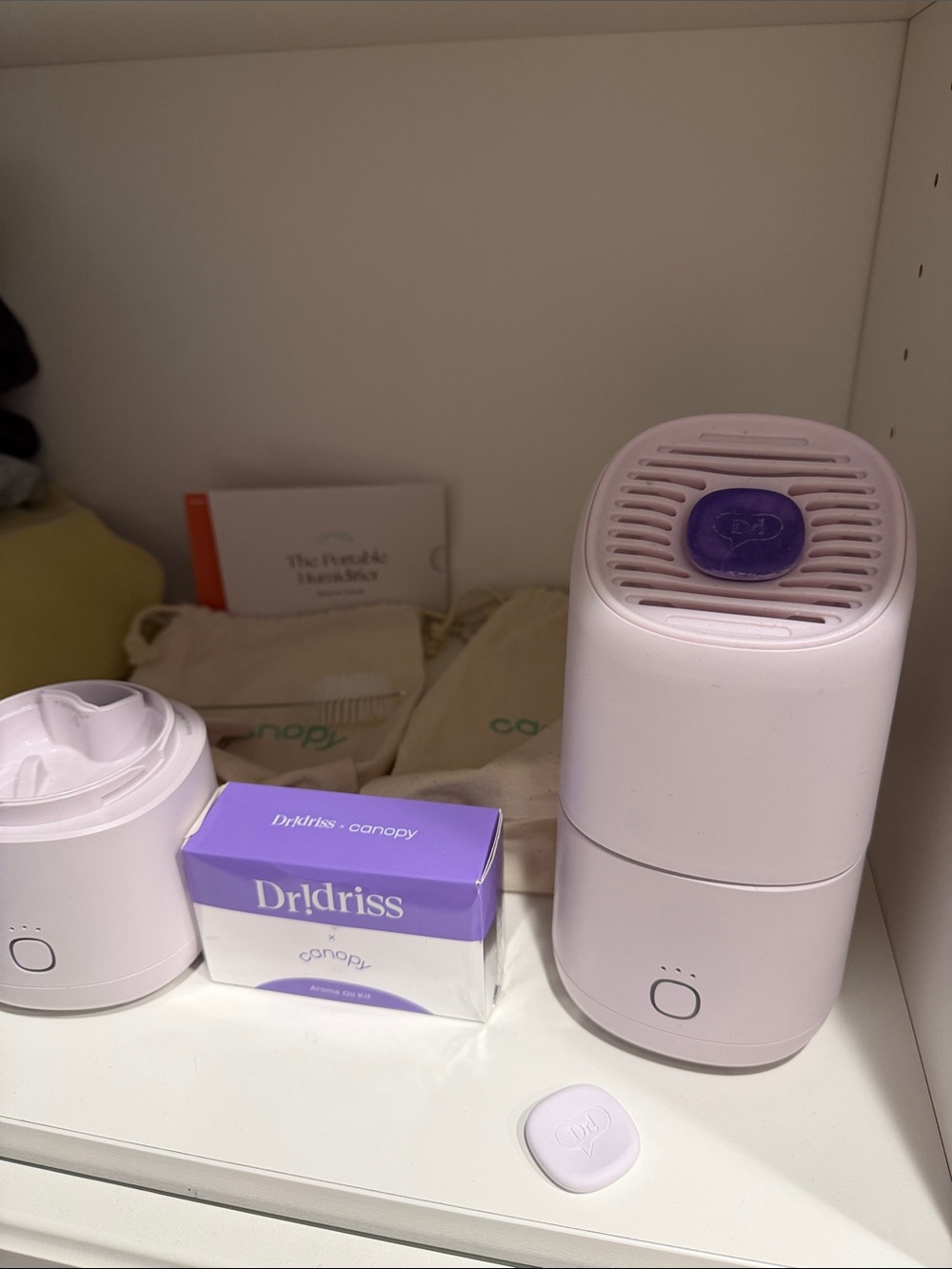 Limited Edition Dr. idriss Canopy Air Purifier with new set of 3 aroma oils